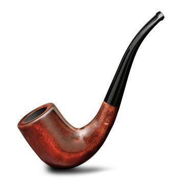 Fajka z gruszki drewniana ręcznie robiona KAFpipe №231