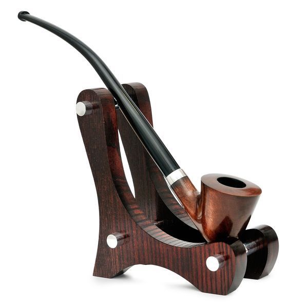 Długa fajka z drewna gruszowego Churchwarden KAFpipe №218
