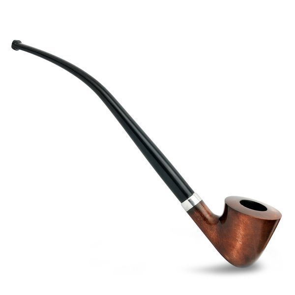 Długa fajka z drewna gruszowego Churchwarden KAFpipe №218