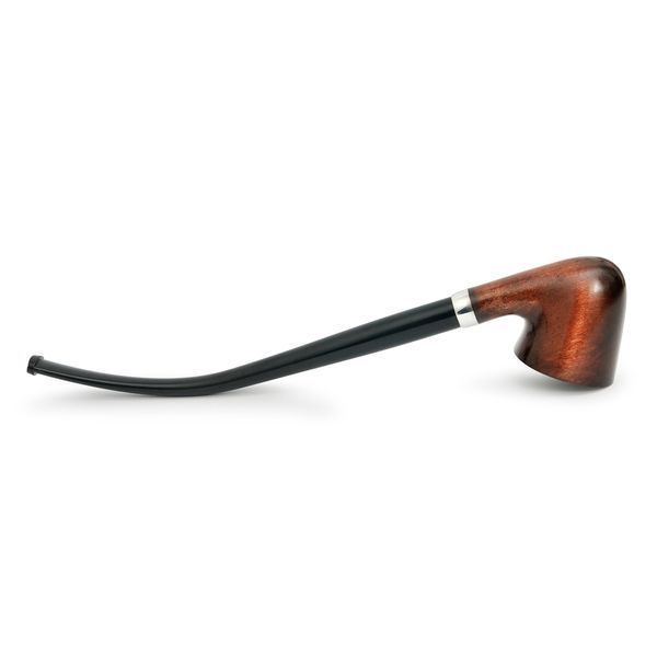 Długa fajka z drewna gruszowego Churchwarden KAFpipe №218