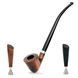 Długa fajka z drewna gruszowego Churchwarden KAFpipe №218