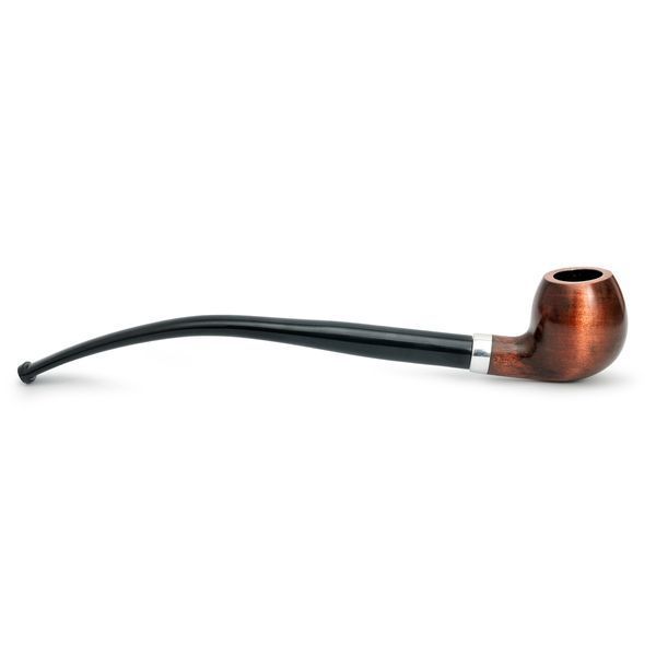 Długa fajka z drewna gruszki w stylu Churchwarden KAFpipe №219