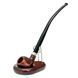 Długa fajka z drewna gruszki w stylu Churchwarden KAFpipe №219