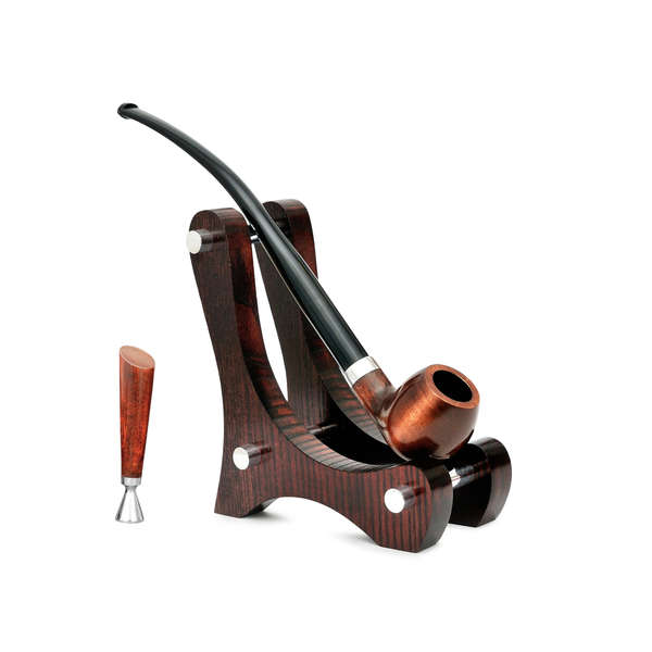 Długa fajka 250 mm z drewna gruszowego CHURCHWARDEN z grawerem laserowym