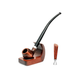 Długa fajka 250 mm z drewna gruszowego CHURCHWARDEN z grawerem laserowym